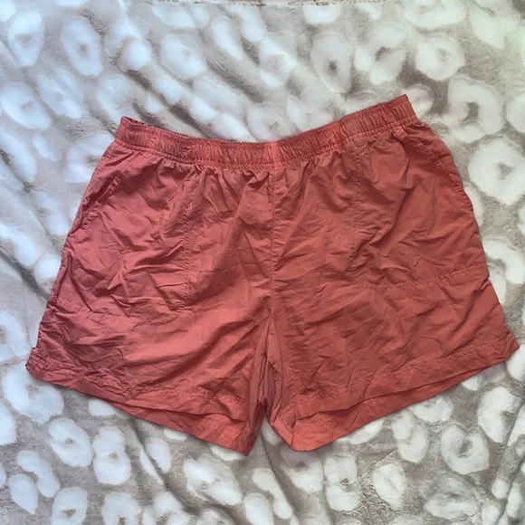 Columbia Women's Athletic Shorts - Rust - Picture 2 of 2